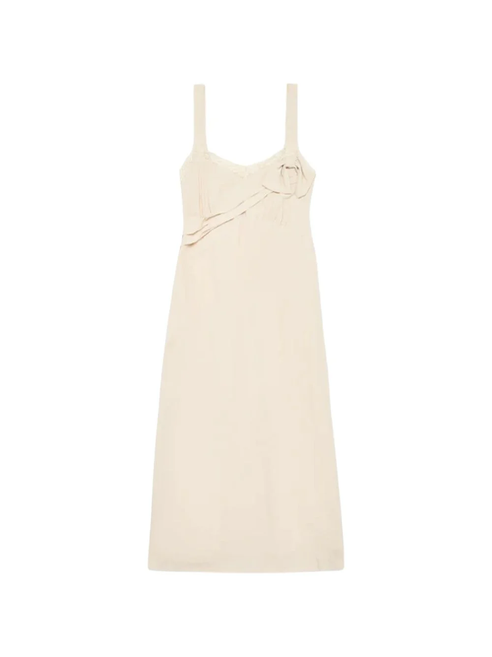 floral-appliqué dress - 1