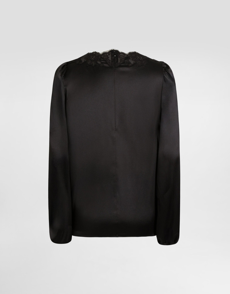 Dolce & Gabbana Stretch satin blouse outlook