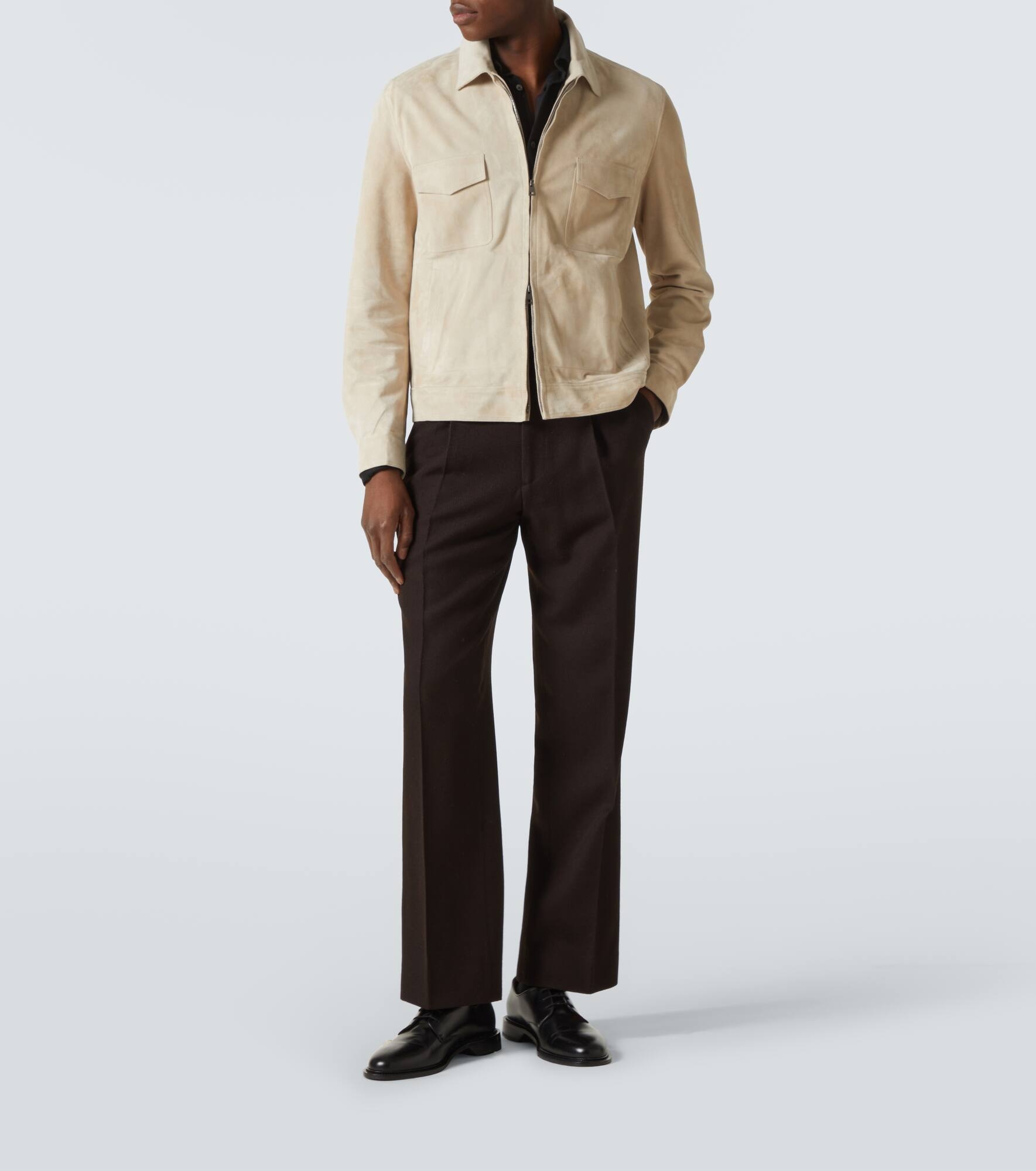 Suede bomber jacket - 2