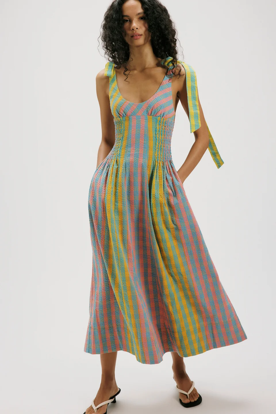 Sunray Midi Dress - 1