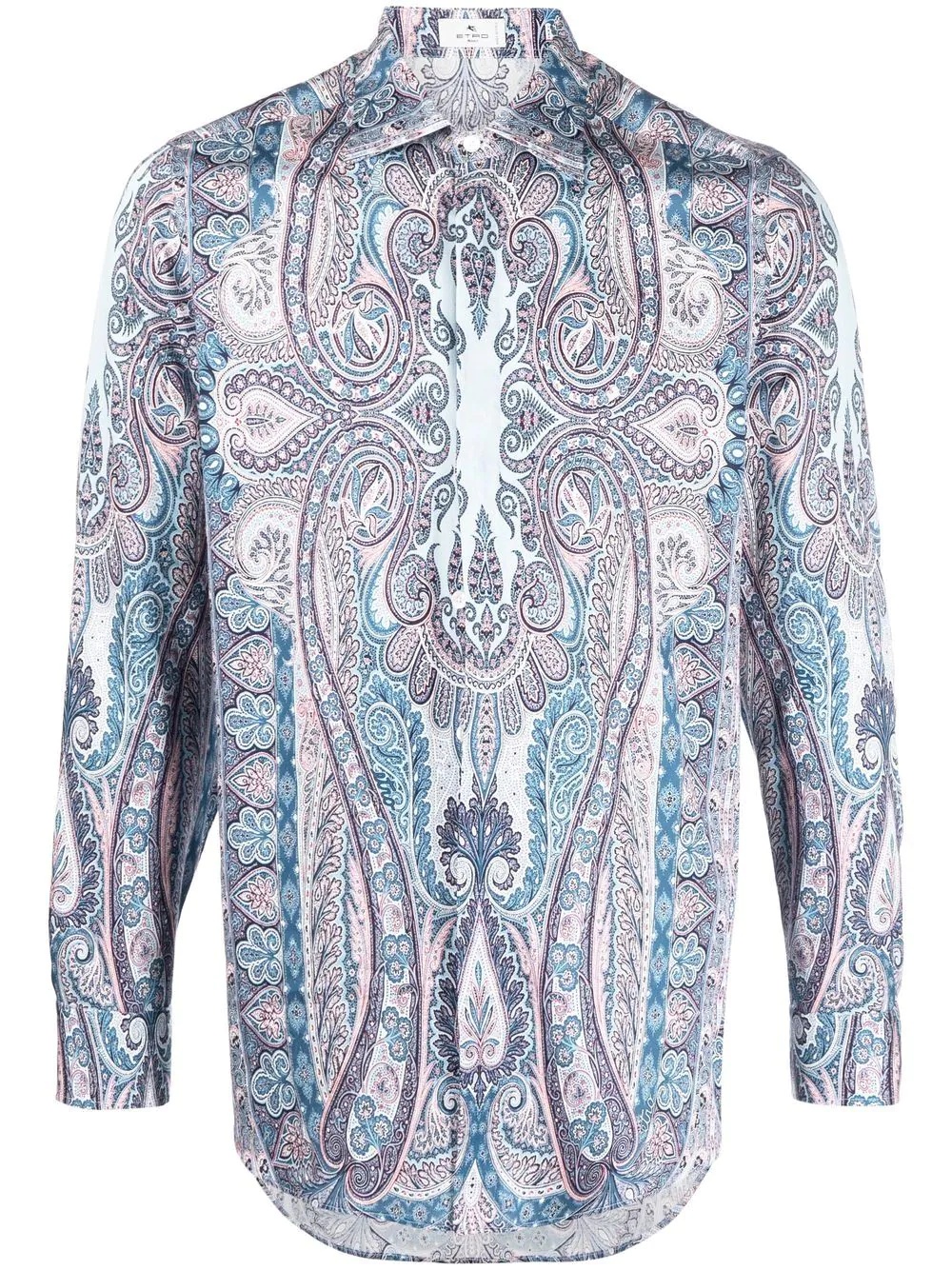 all-over paisley-print shirt - 1