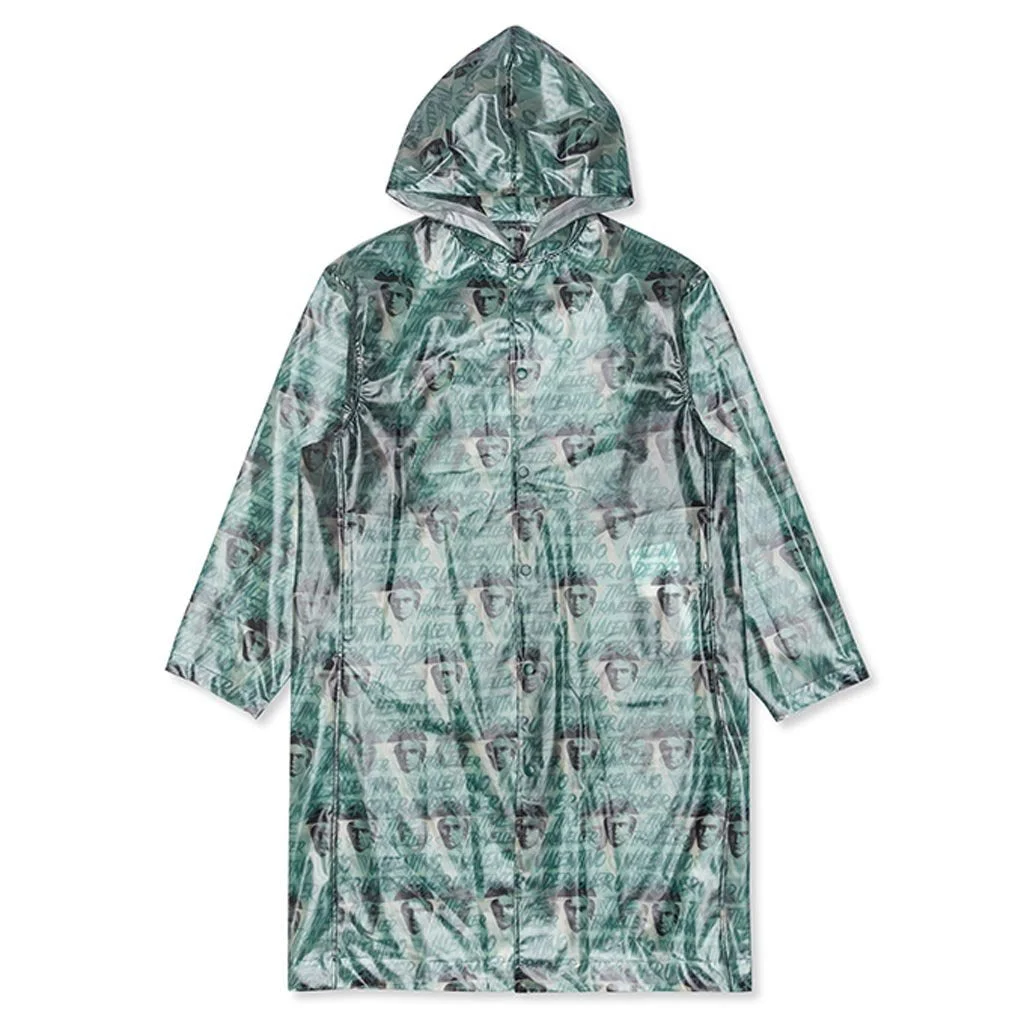UNDERCOVER X VALENTINO COAT - GREEN BASE - 1