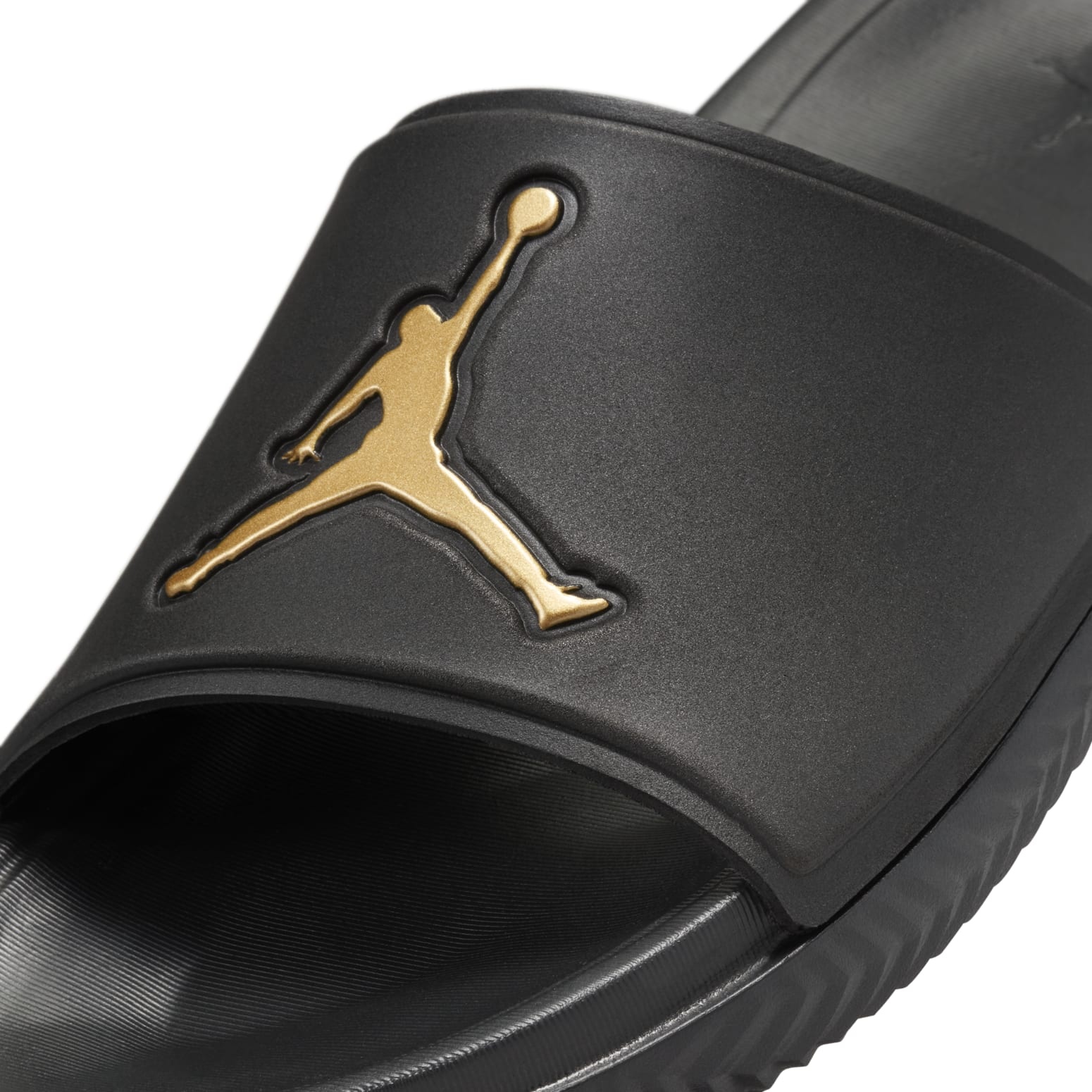 Air Jordan Jumpman Slide 'Black Metallic Gold' FQ1598-007 - 5