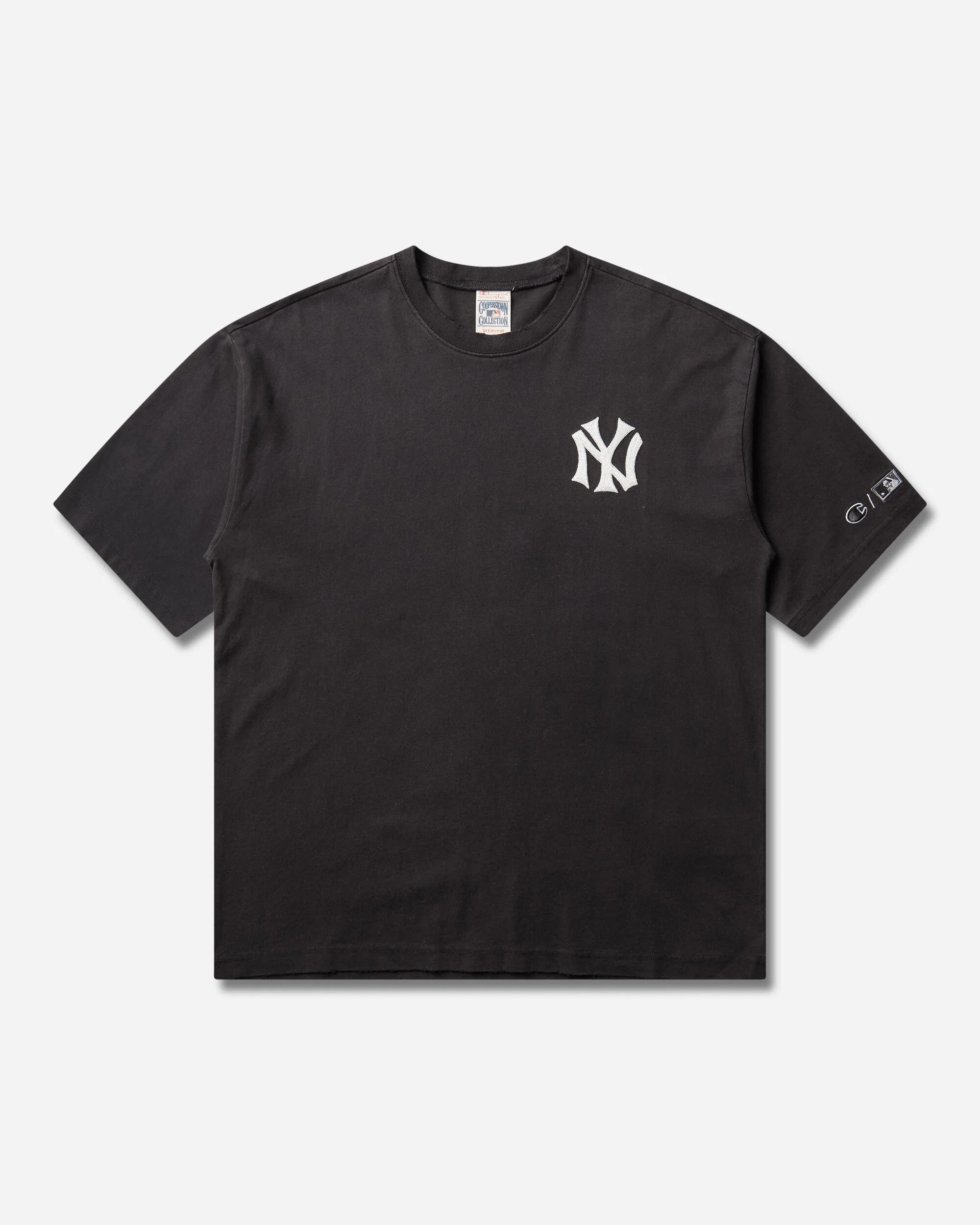 Men's New York Yankees MLB Cooperstown T-Shirt Black - 1