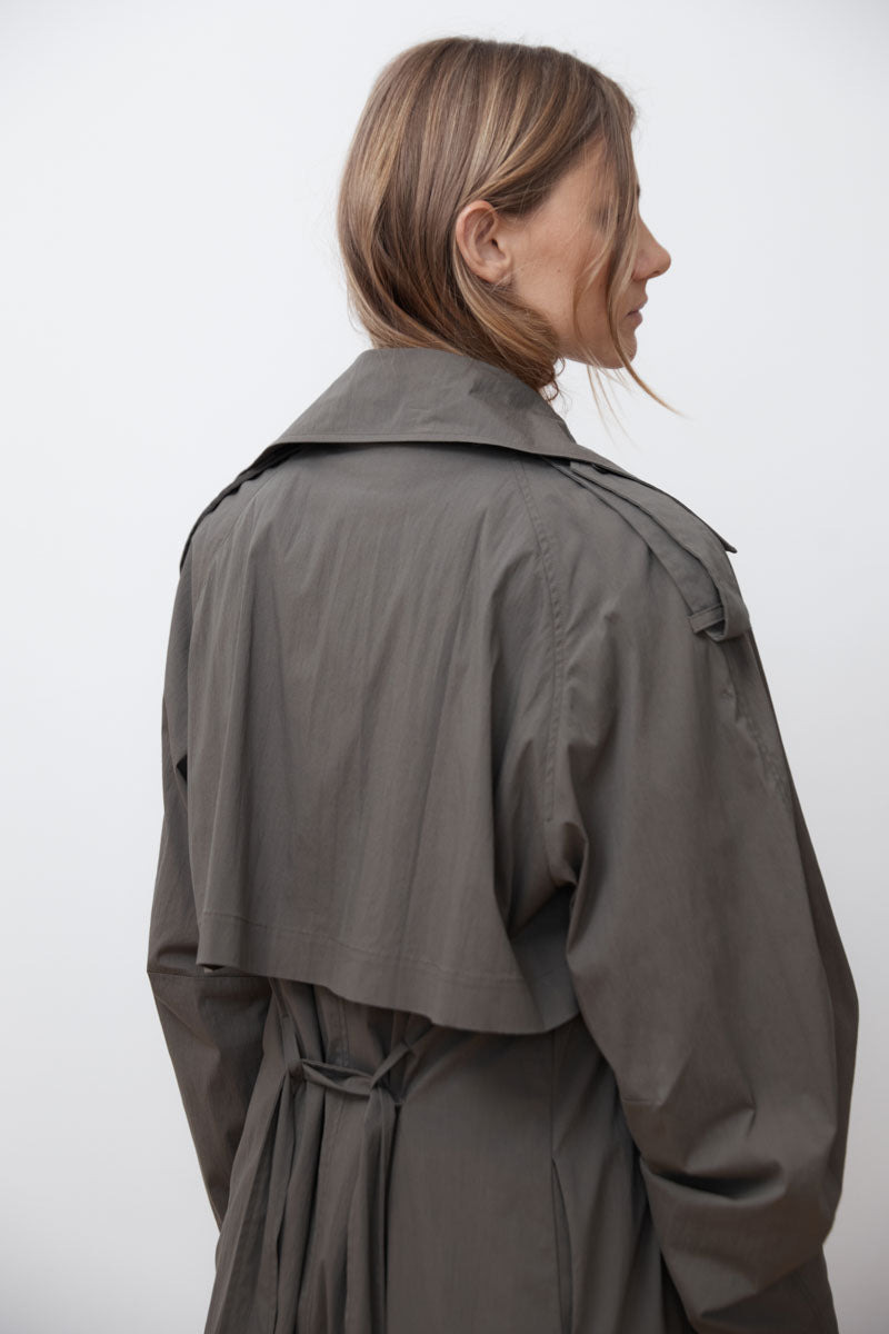 Relaxed Trench - Khaki - 13