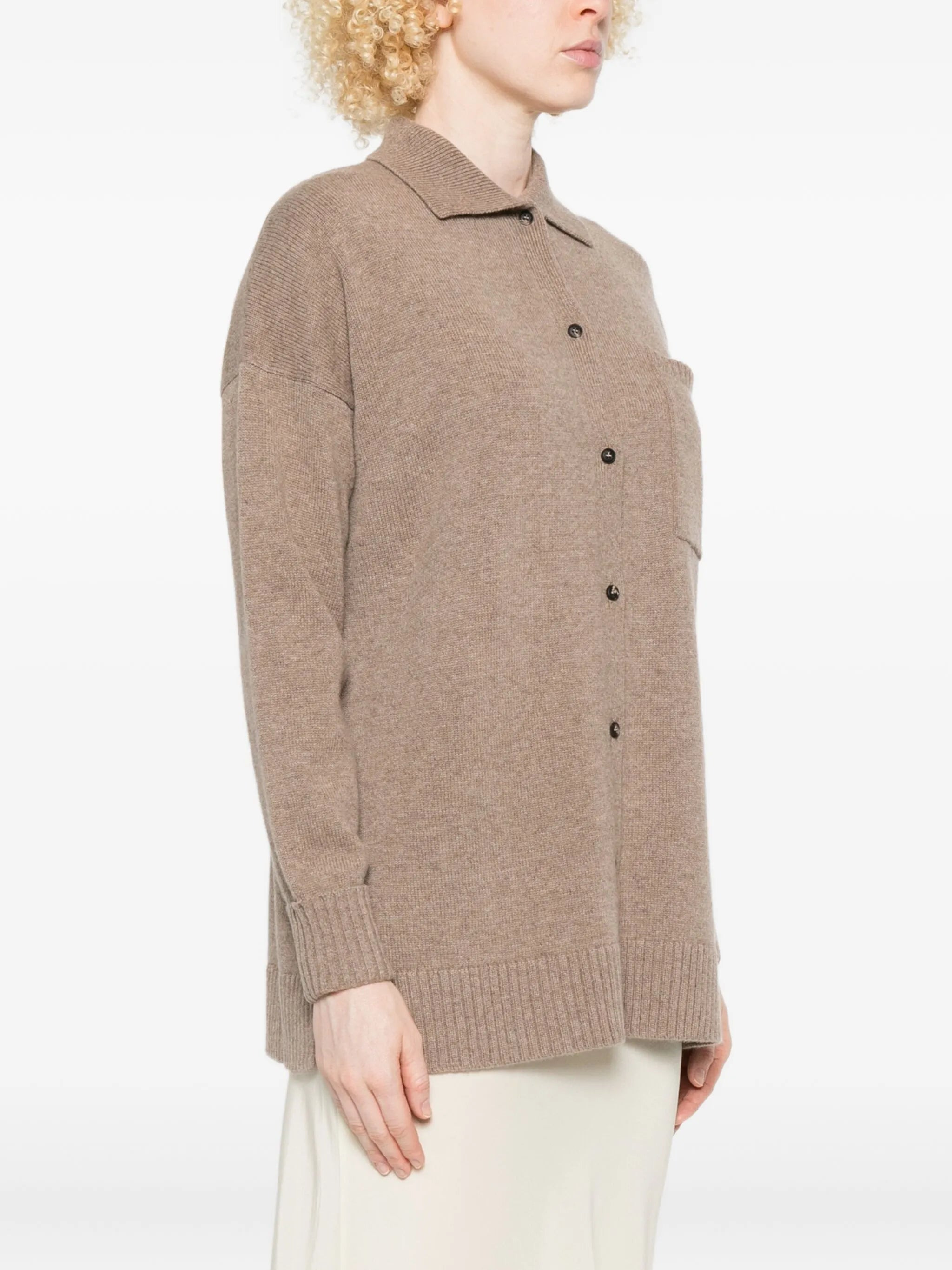 Max Mara Buttoned Chest-pocket Cardigan - 2