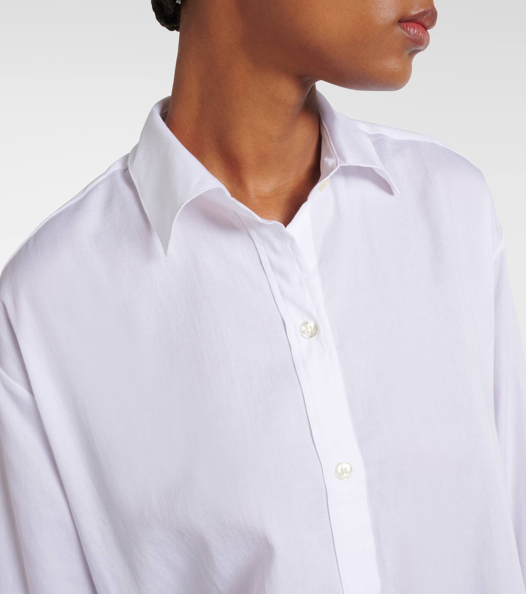 Yoko oversized cotton shirt - 4