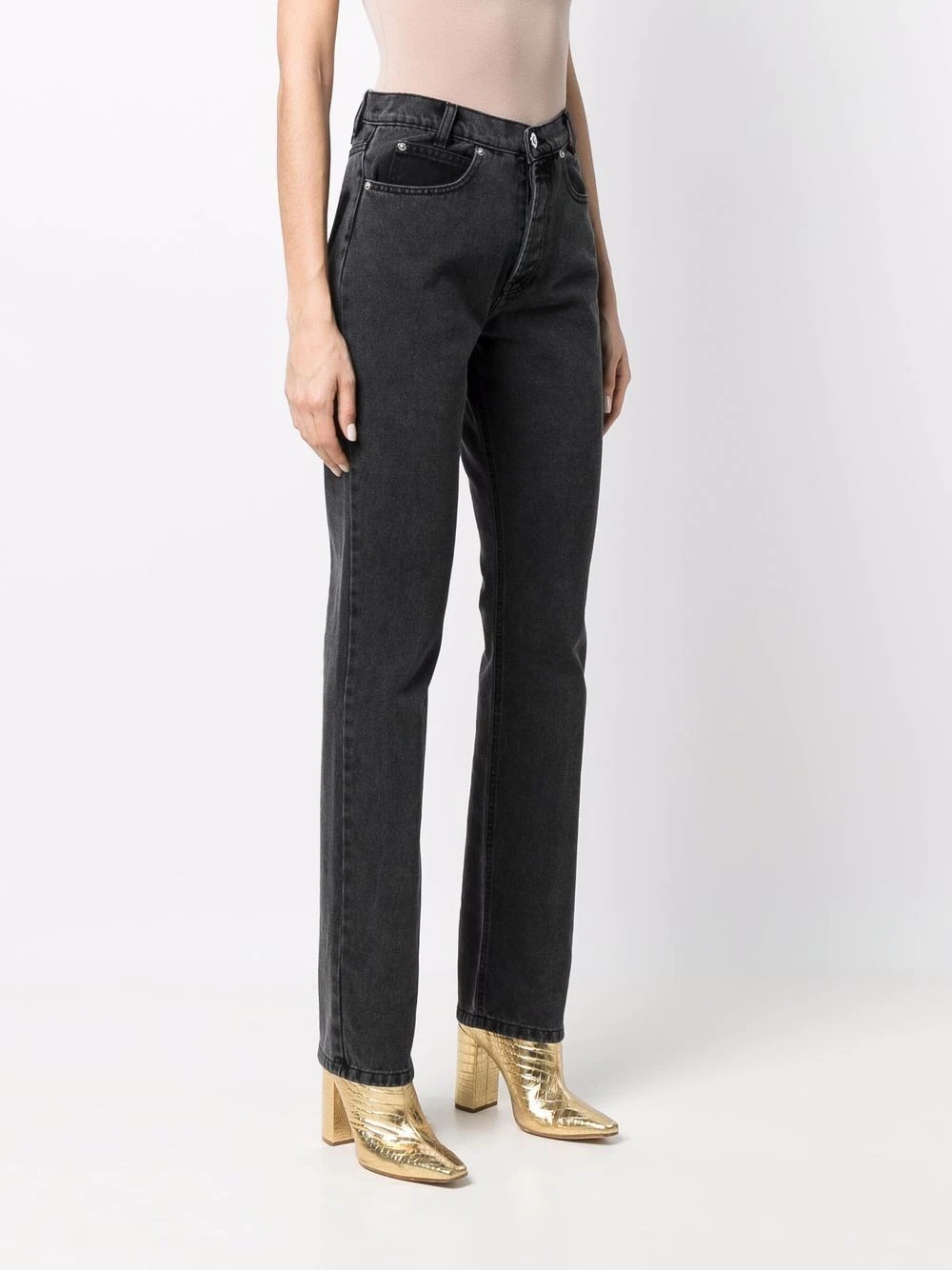 straight-leg trousers - 3