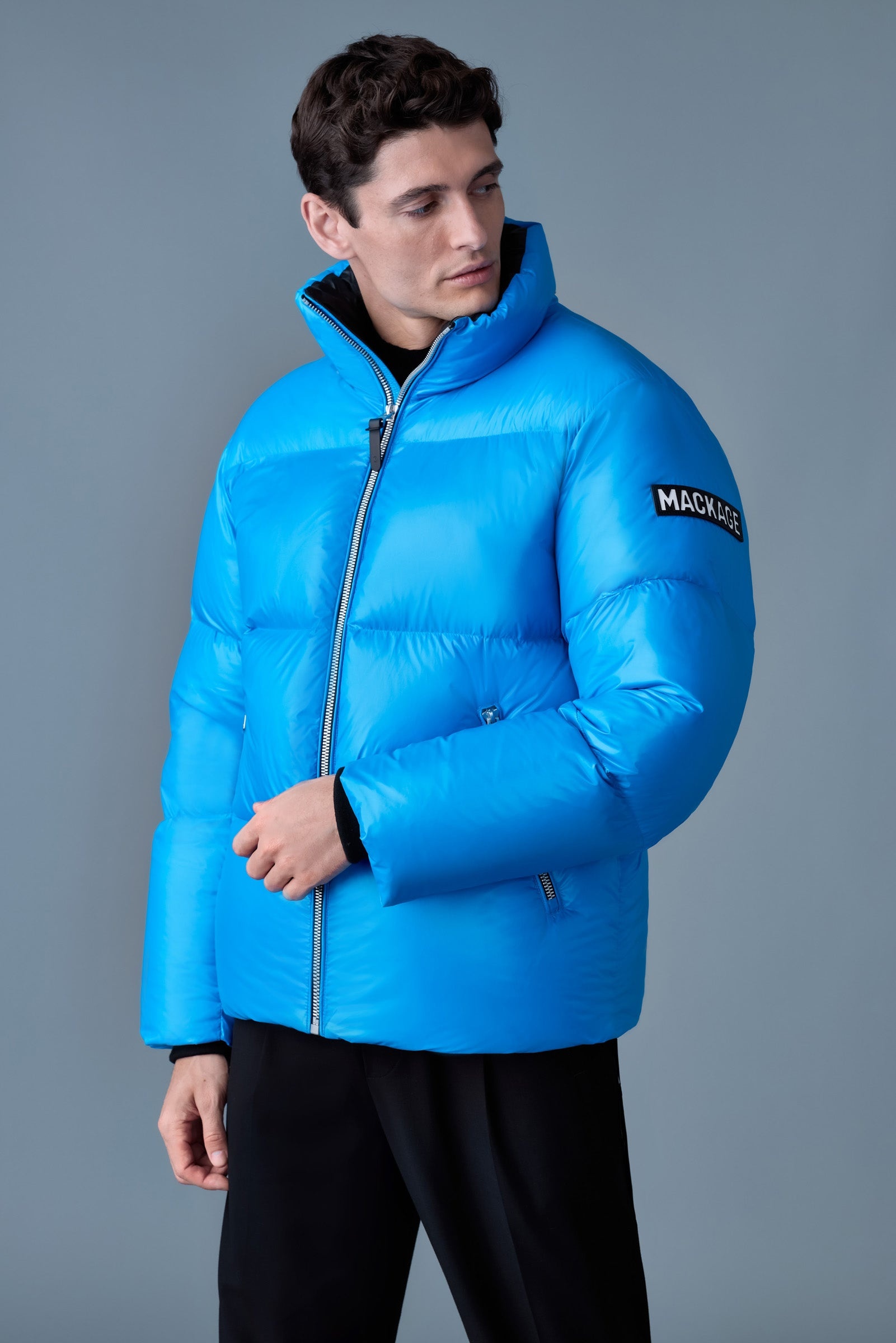 KENT-Z lustrous down jacket with hood - 5