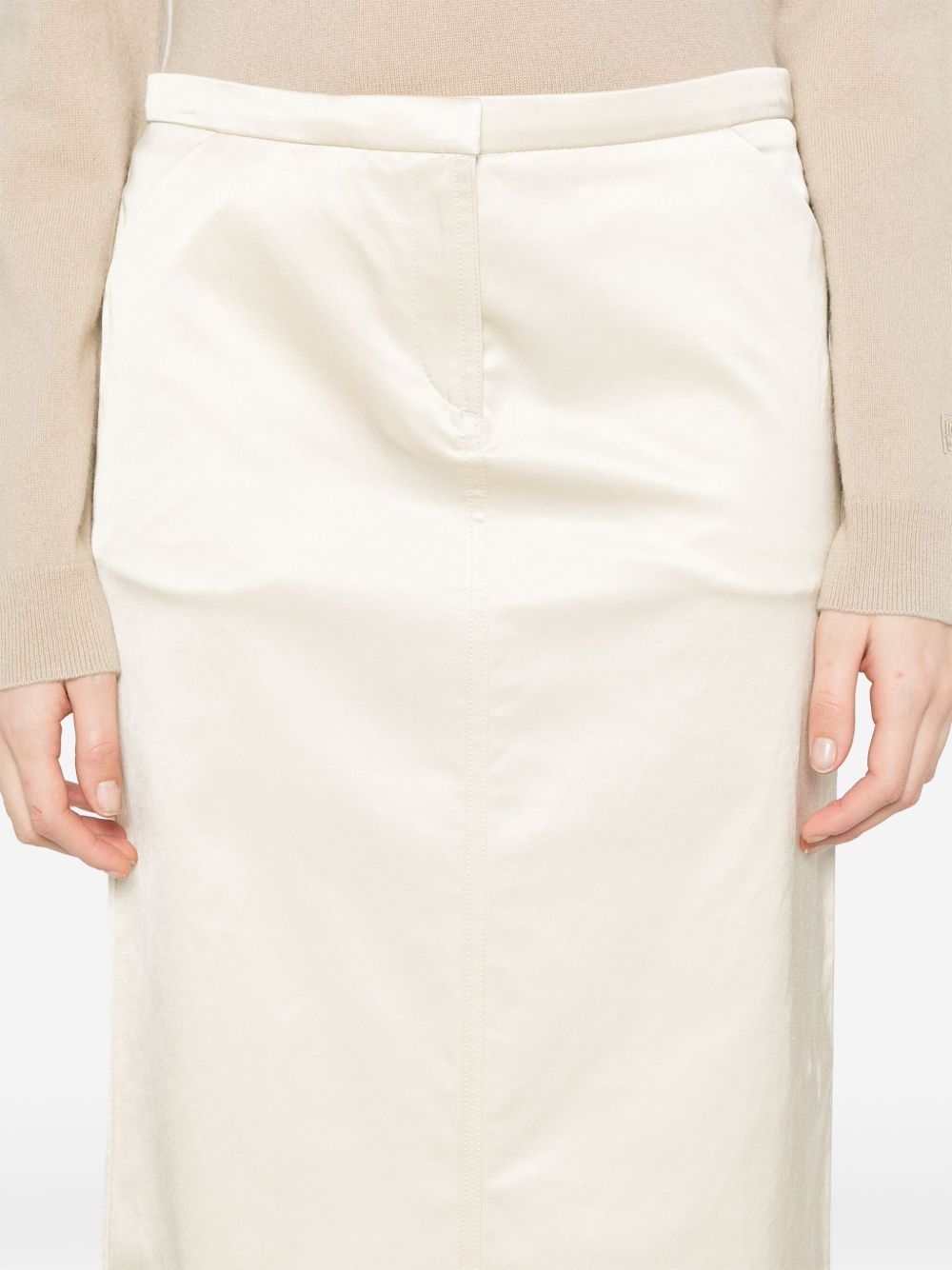 Straight midi skirt - 5