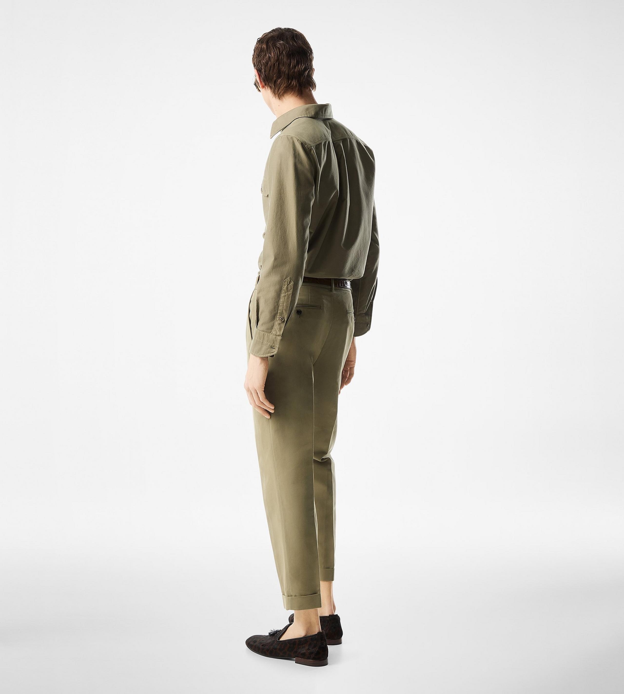 LIGHT MOLESKIN MILITARY FIT SHIRT - 3