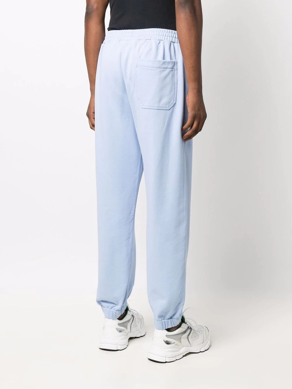 embroidered-logo drawstring trackpants - 4