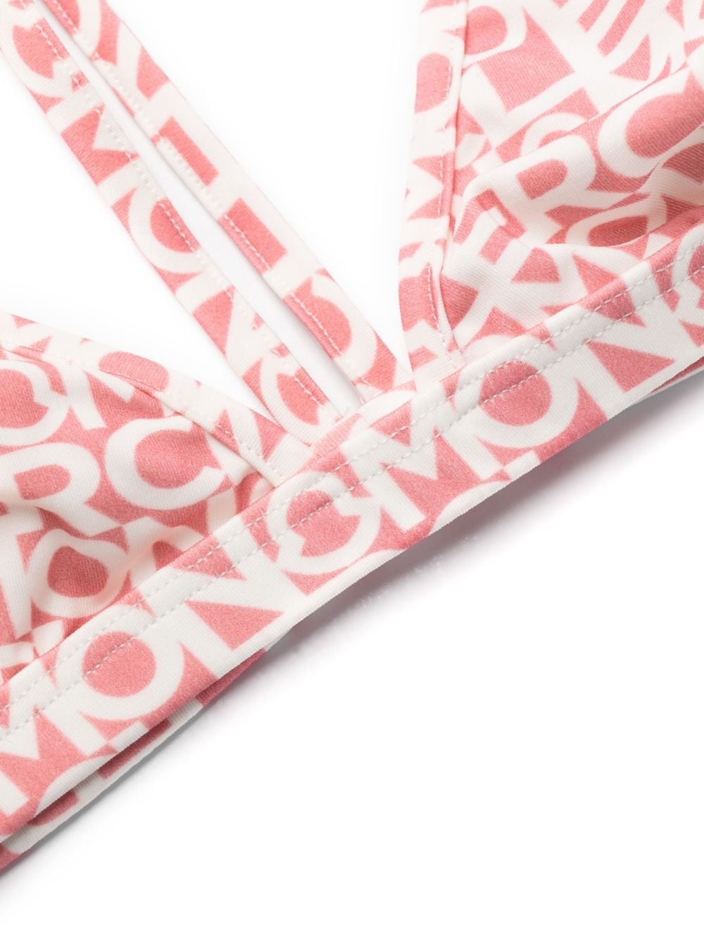 logo-print bikini - 3