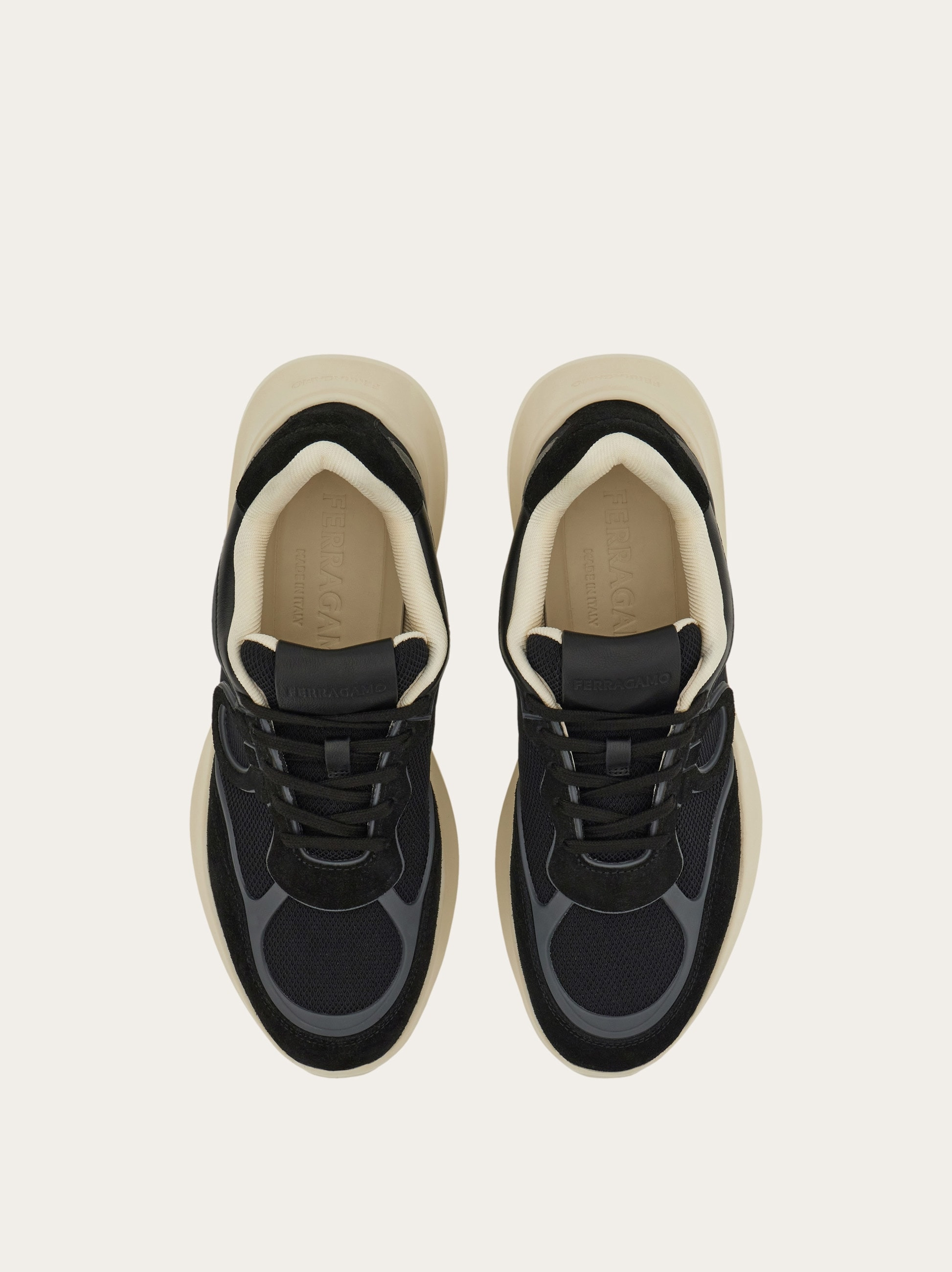 Low top sneaker with Gancini ornament - 3