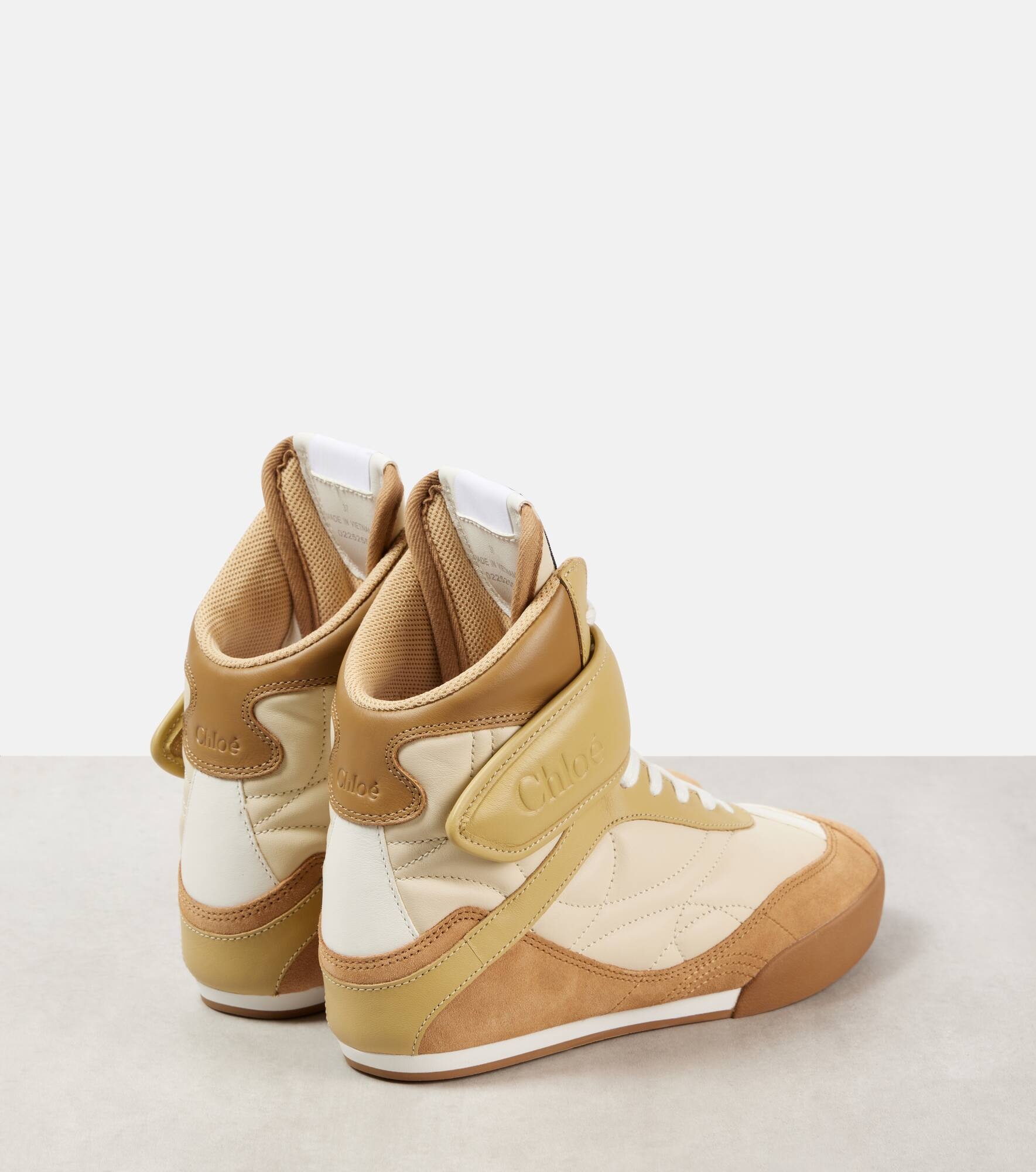 Chloé Kick high-top leather sneakers - 2
