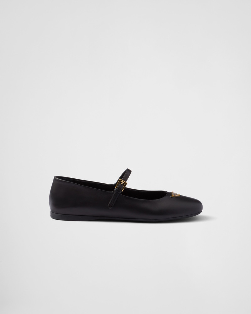 Prada Nappa leather ballerinas outlook