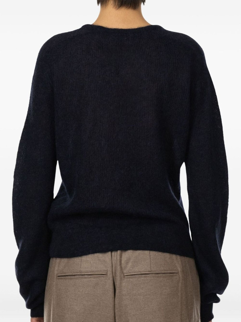 AURALEE brushed-finish sweater outlook