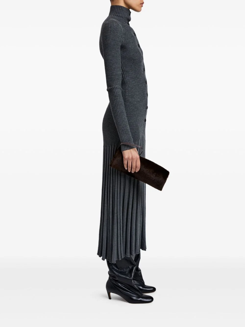 cylindrical clutch bag - 1