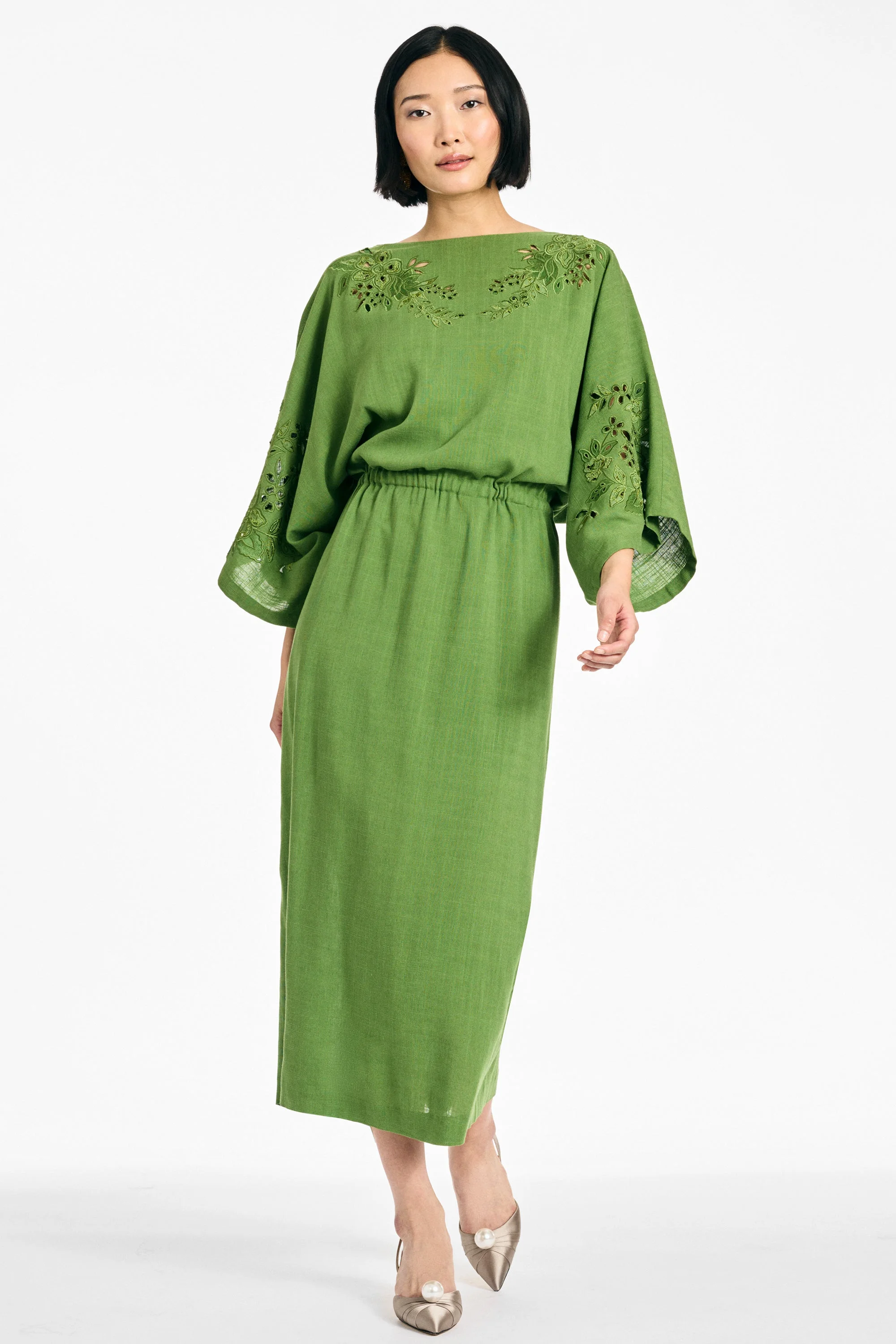 sachin and babi green dress Sachin & Babi Mila Gown - Emerald