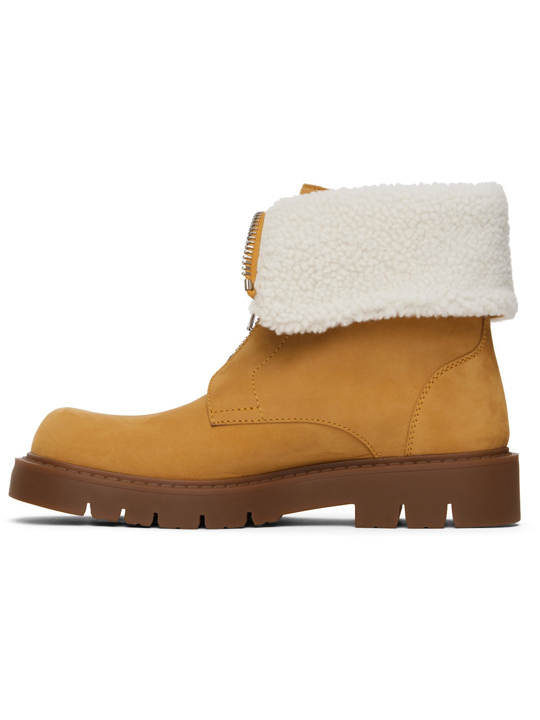 Beige Haddock Ankle Boots - 3