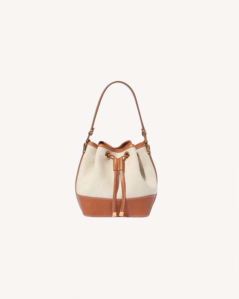 BRIGITTE MINI BUCKET BAG CANVAS 1