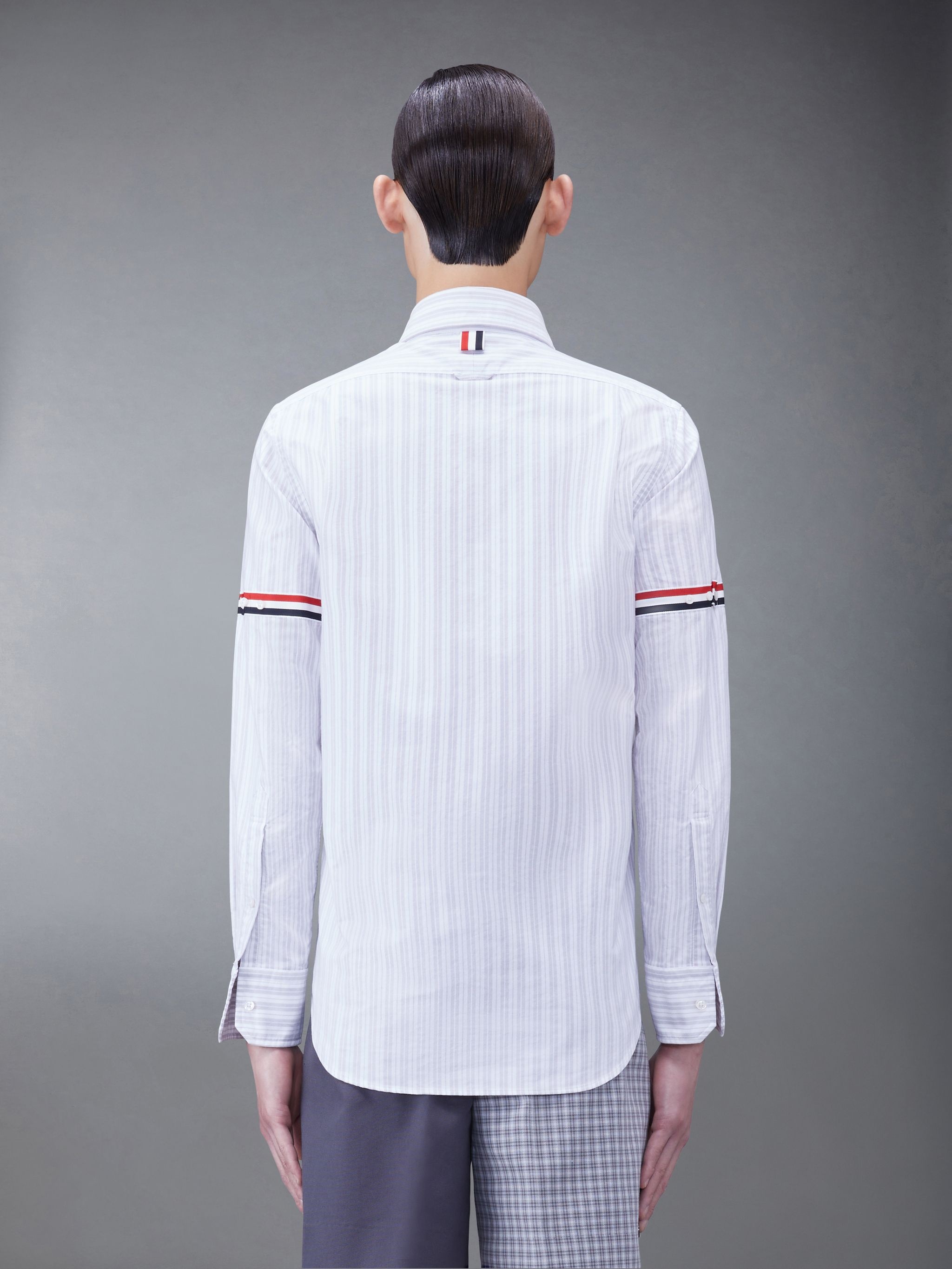 Stripe Oxford Armband Shirt - 3