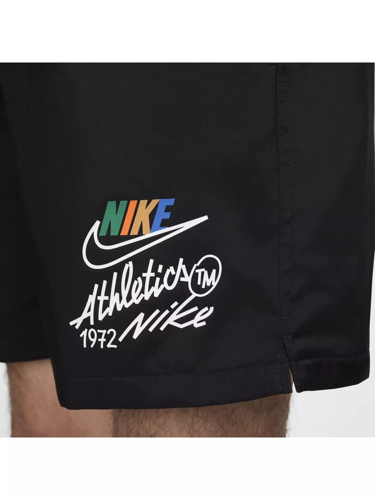 Men's Club Woven Flow Shorts - Black - 5