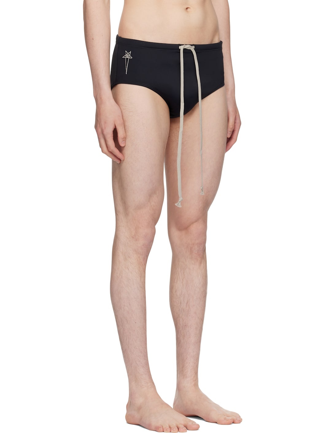 Black Champion Edition Jersey Swim Briefs - 2