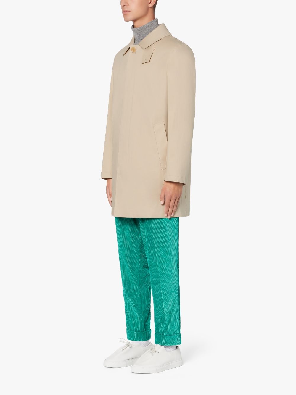 CAMBRIDGE PUTTY RAINTEC COTTON SHORT COAT | GMC-100 - 4