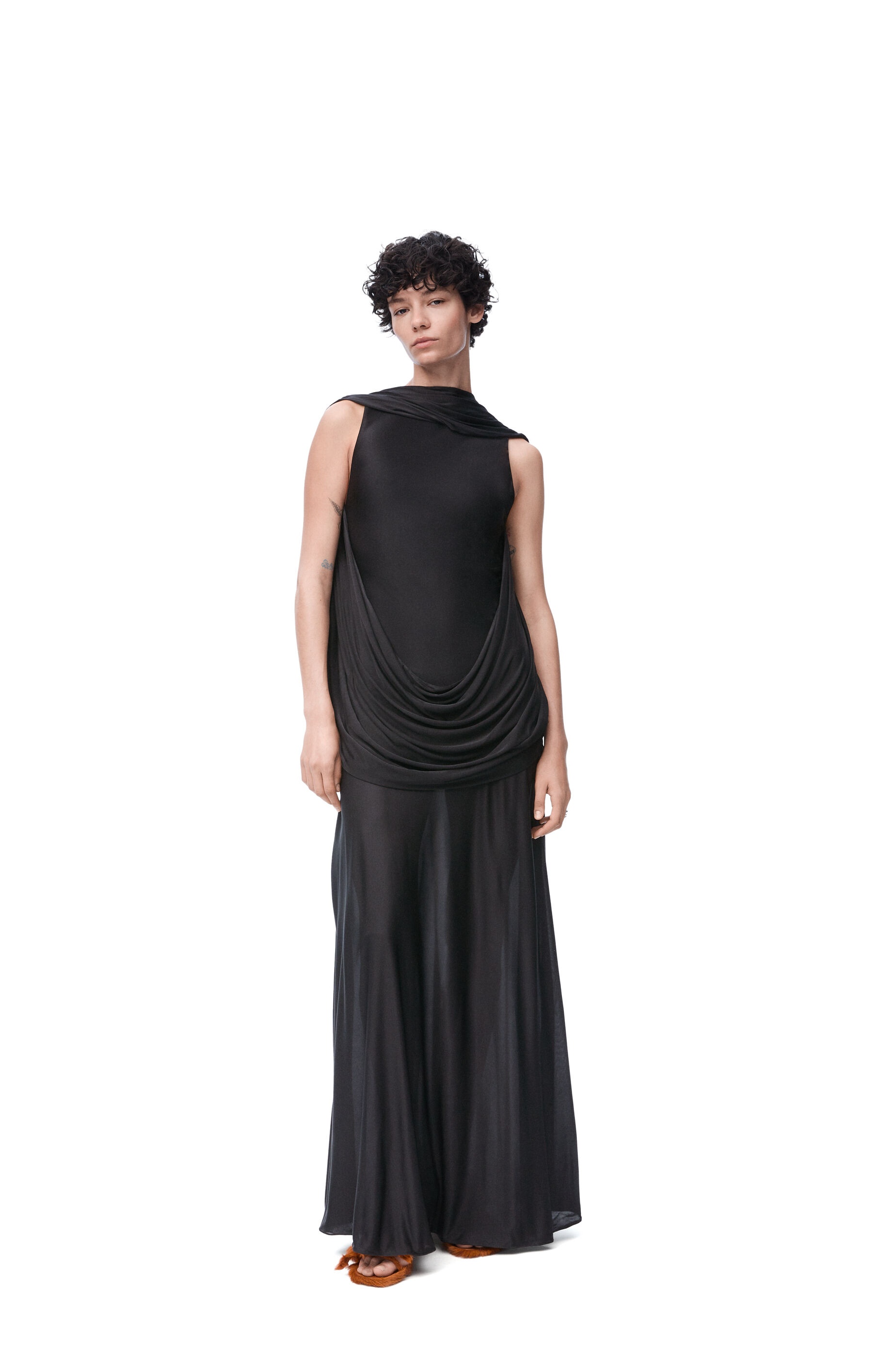 Pebble dress in viscose - 2