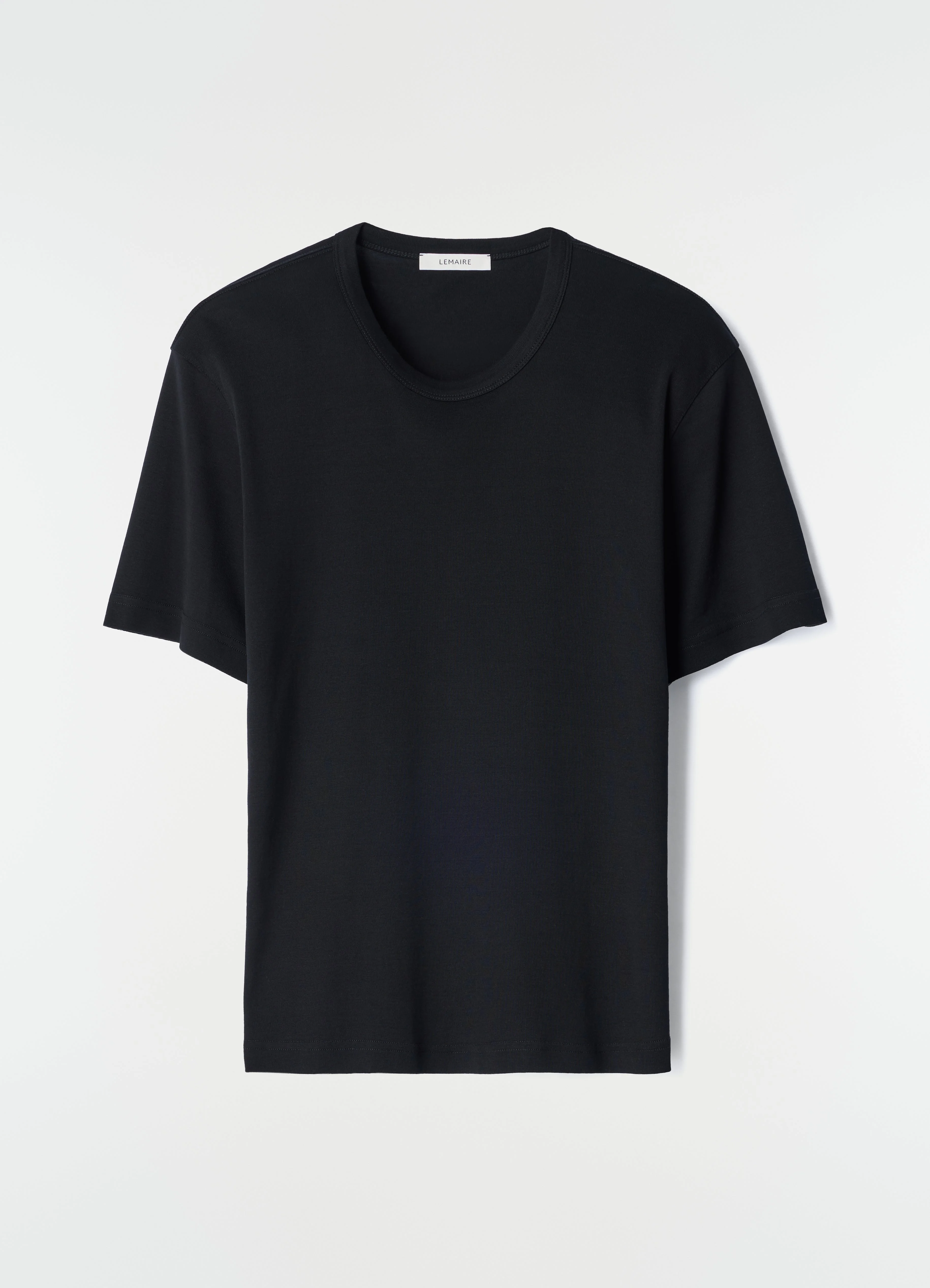 RIB T-SHIRT IN JERSEY - 1