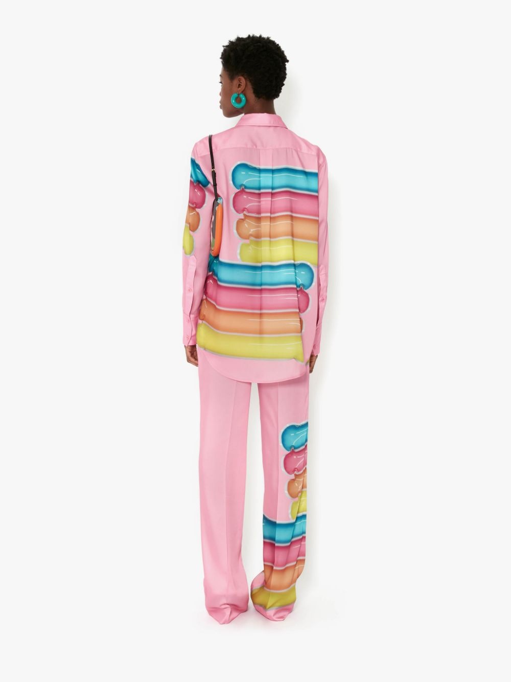 PRINTED TAILORED TROUSER - 4