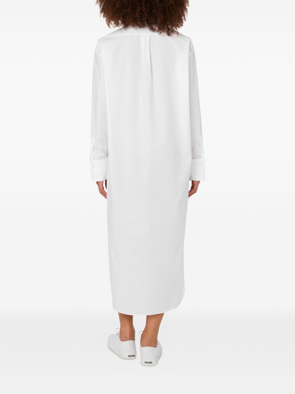 button-up shirt dress - 3