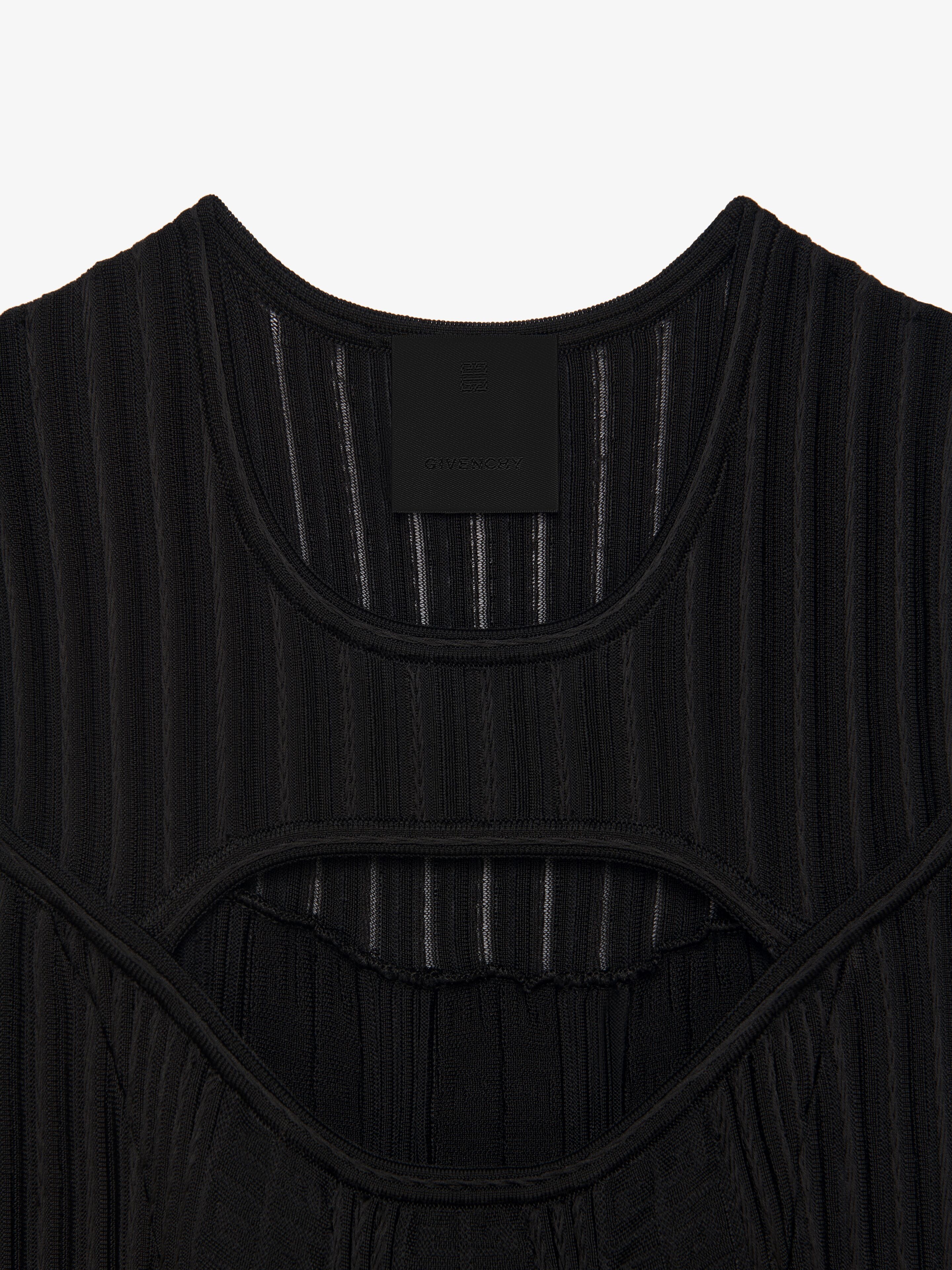 4G JACQUARD SLEEVELESS DRESS - 5