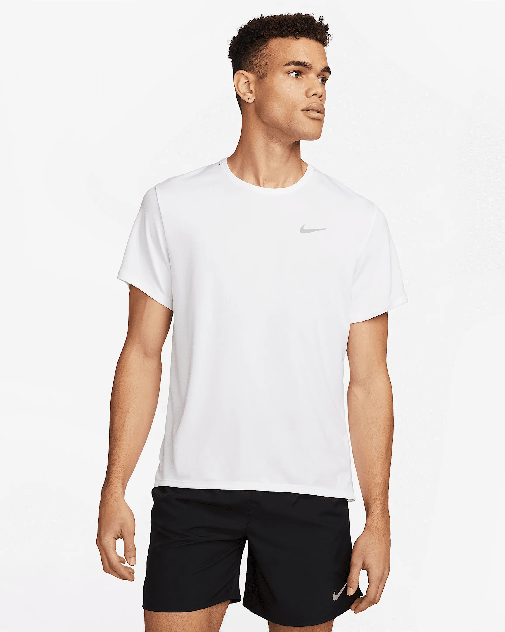 Nike Miler Men's Dri-FIT UV Short-Sleeve Running Top - 1