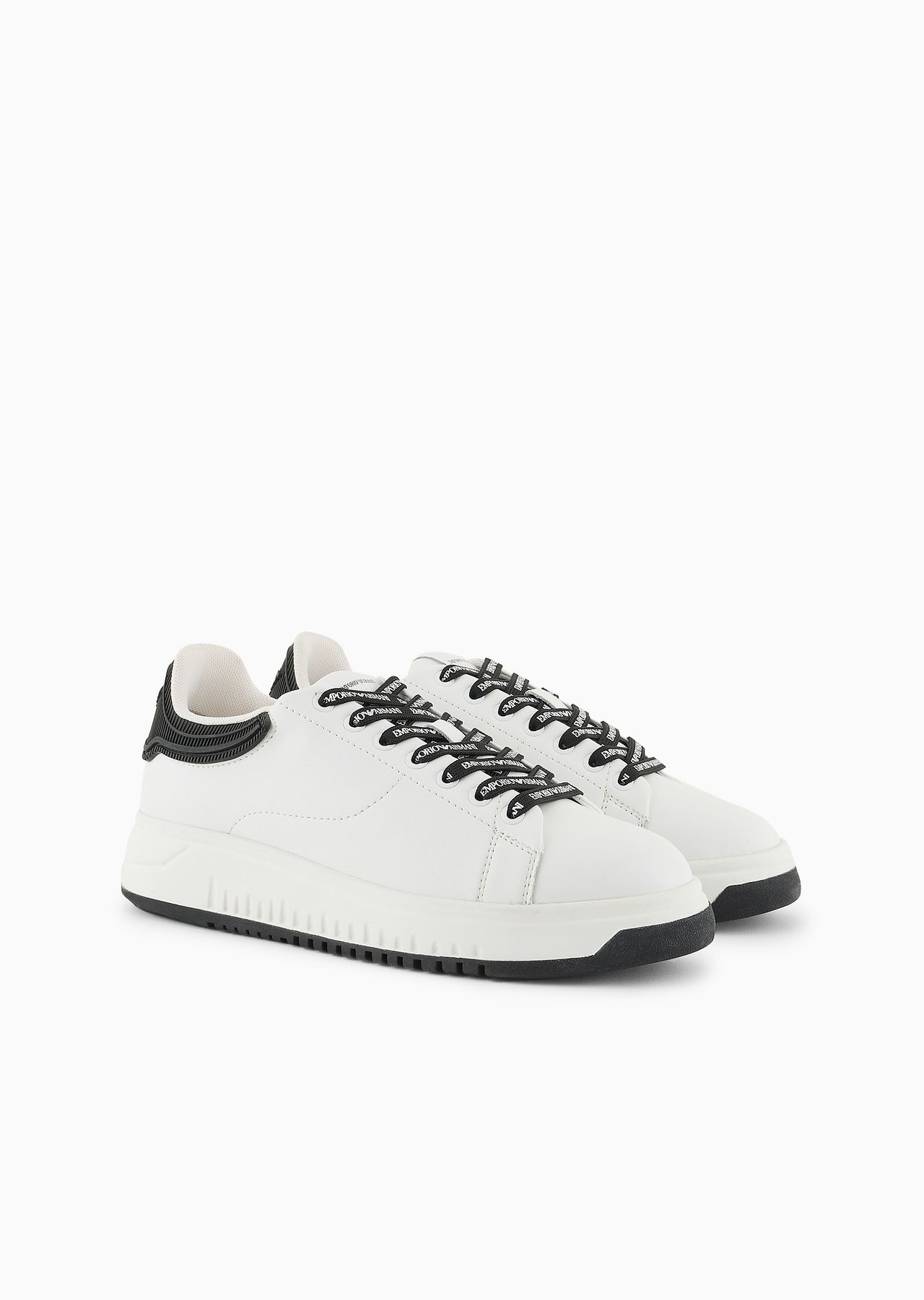 Leather sneakers with rubber backs - 2