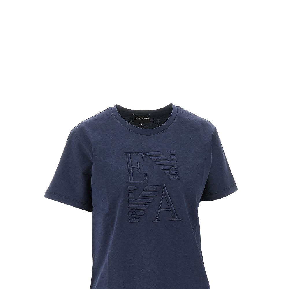 ORGANIC COTTON T-SHIRT WITH LOGO EMBROIDERY - 2