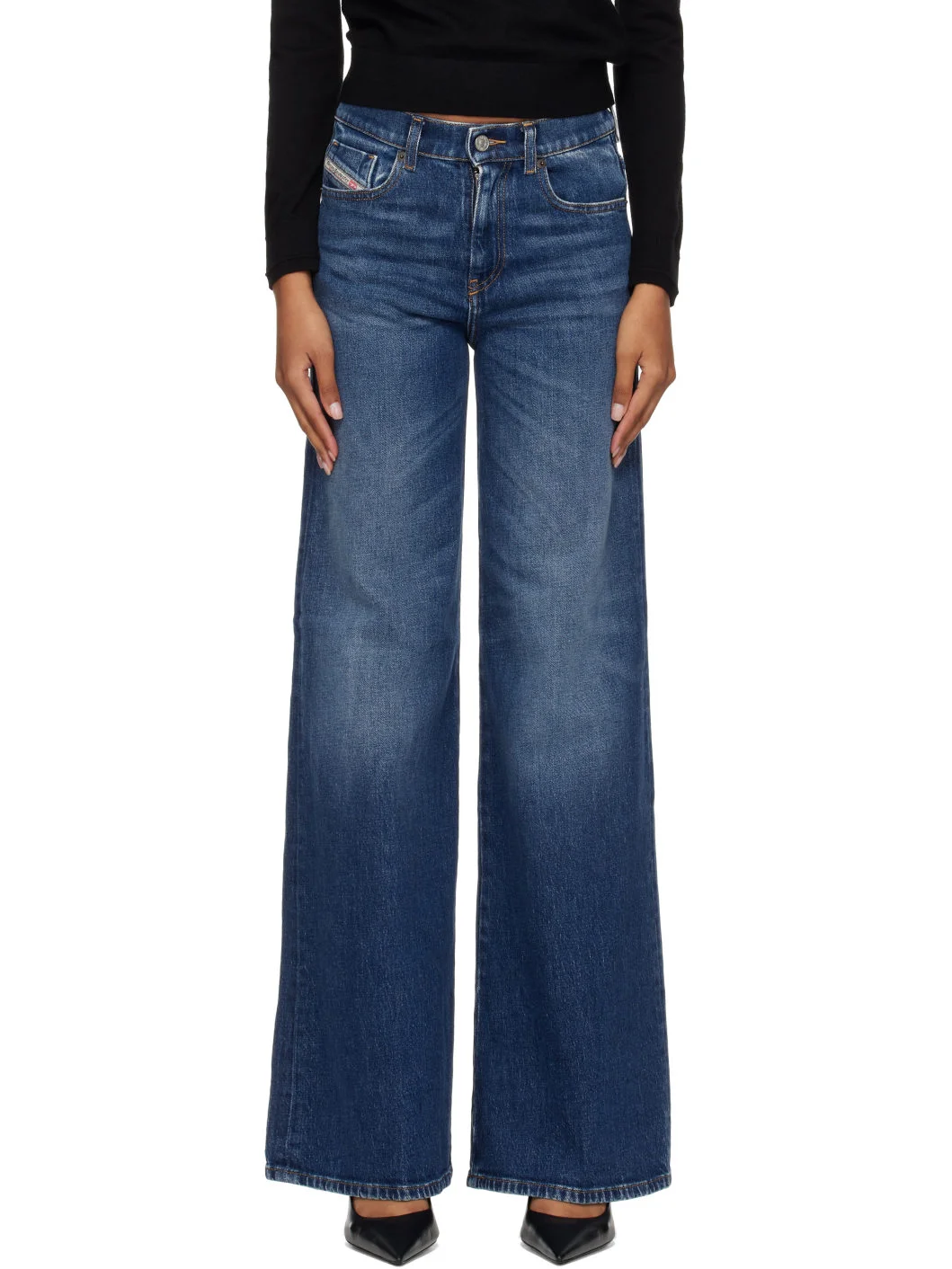 Blue 1978 D-Akemi Flare Jeans - 1