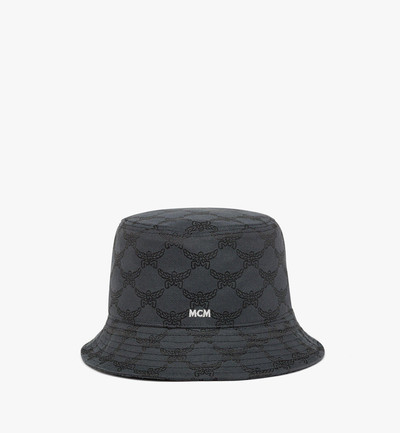 MCM Bucket Hat in Lauretos Denim Jacquard outlook