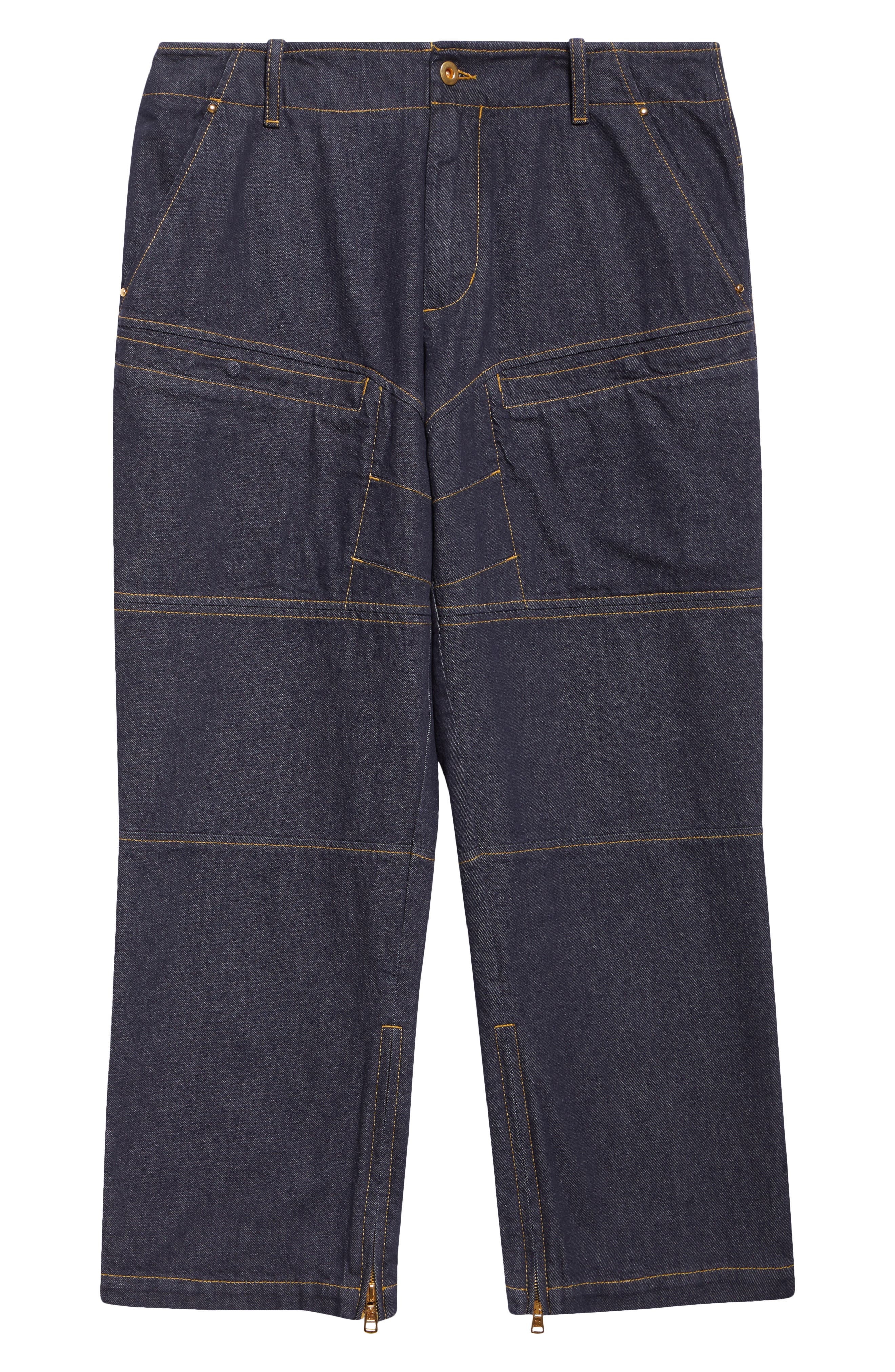 Moncler Genius x Mercedes-Benz by Nigo Zip Hem Cargo Jeans in 77A - 6
