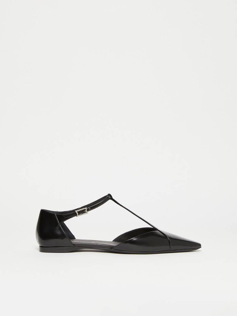 FSILKWAY Buffed leather ballet flats - 1