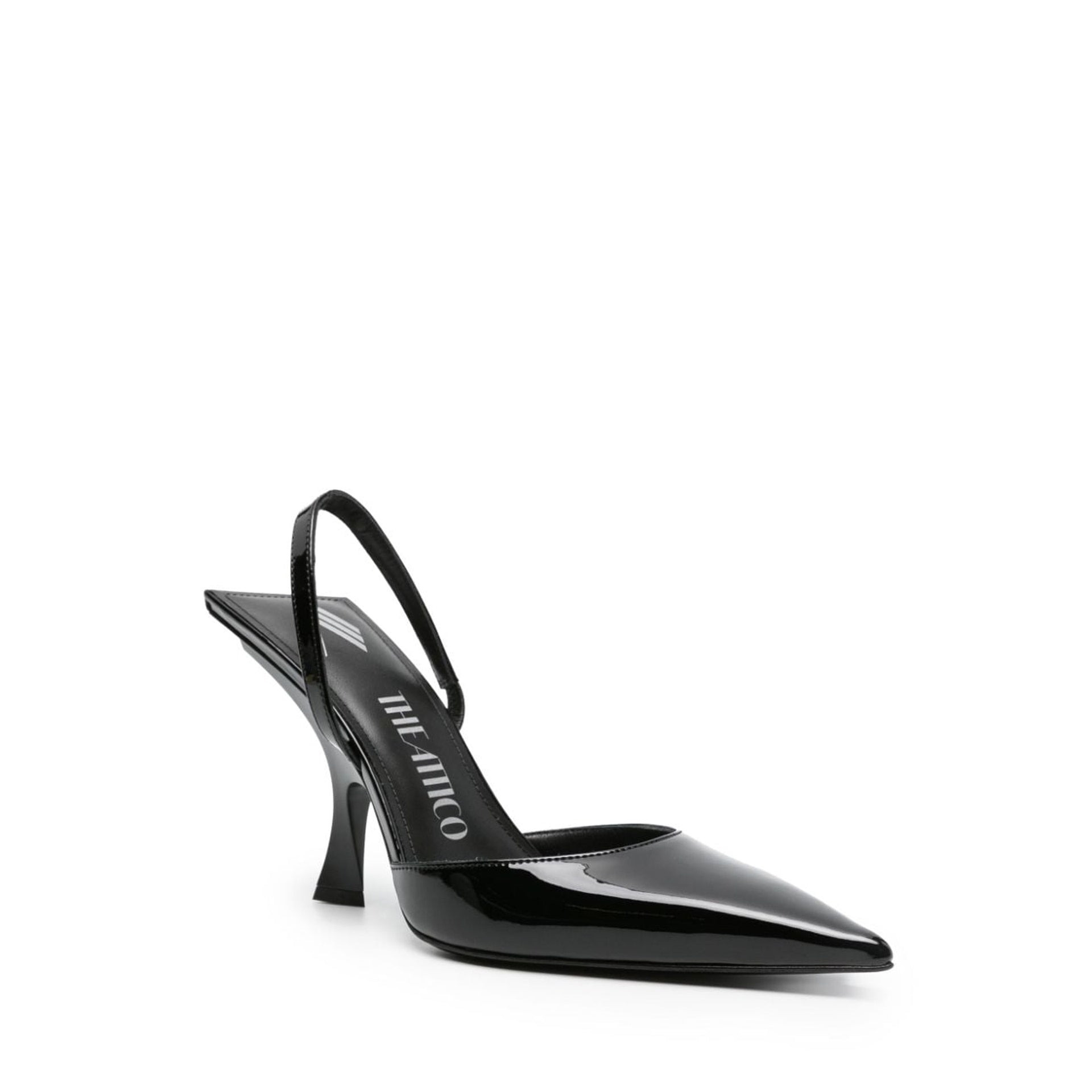 The Attico Ester Leather Slingback Pumps Women - 2