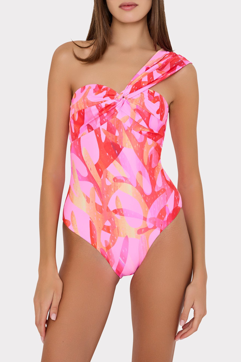 Betsy Italian Under The Sea Bandeau One Piece 5