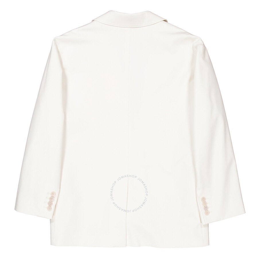 Max Mara Monica Cotton Canvas Oversize Blazer - 6