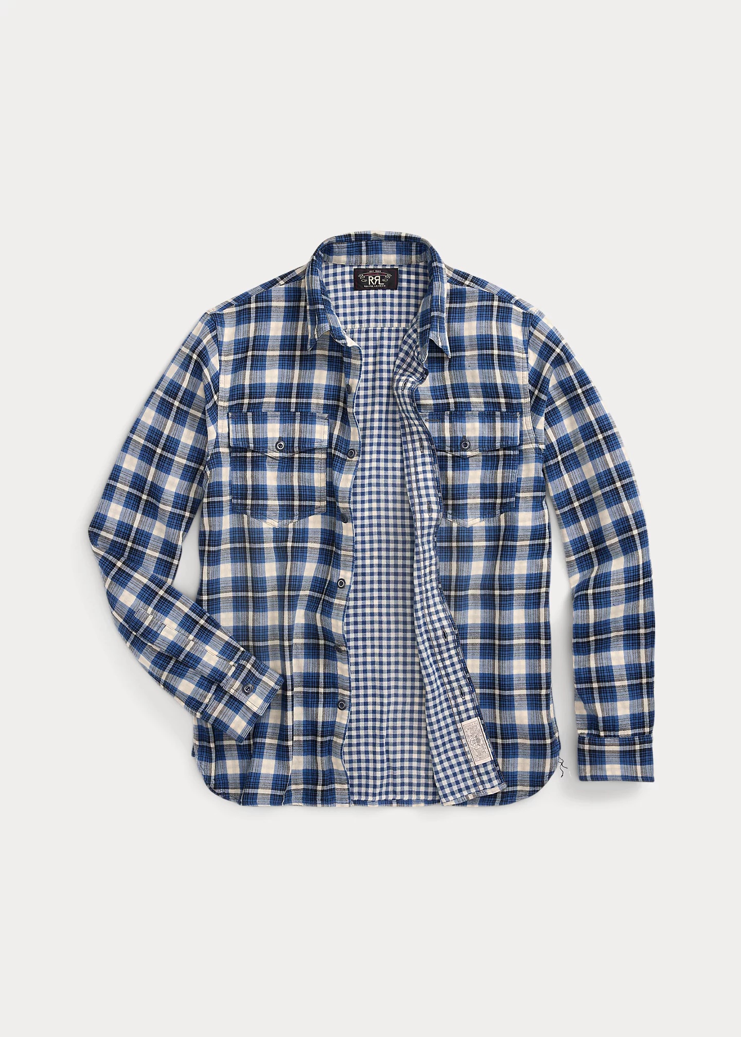 Plaid Double-Faced Workshirt - 3