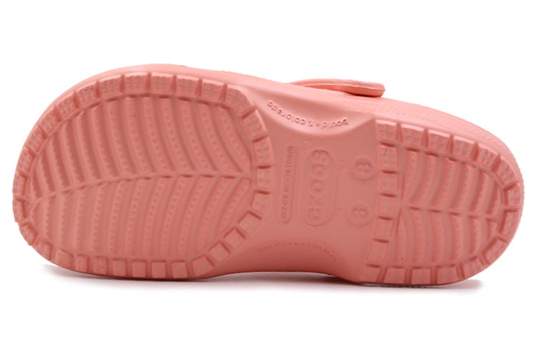 (WMNS) Crocs Classic Clog Outdoor Beach Sports Slippers Pink 10001-737 - 5