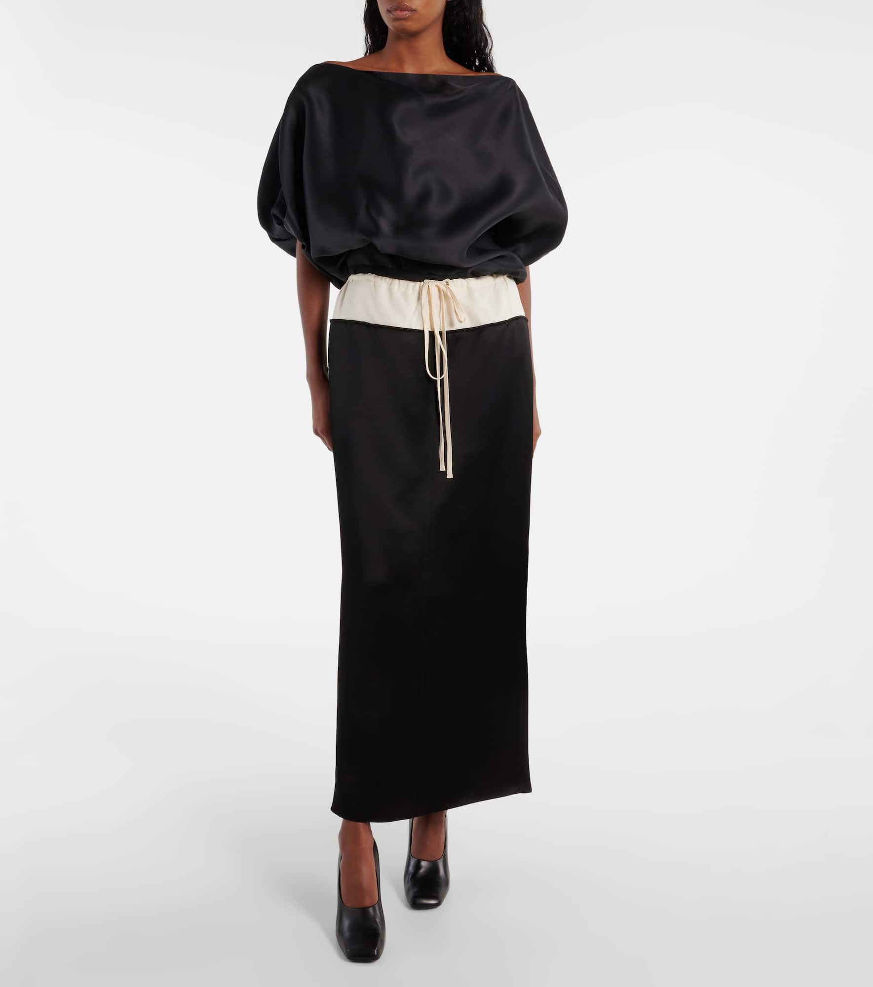Niles silk gazar top - 2