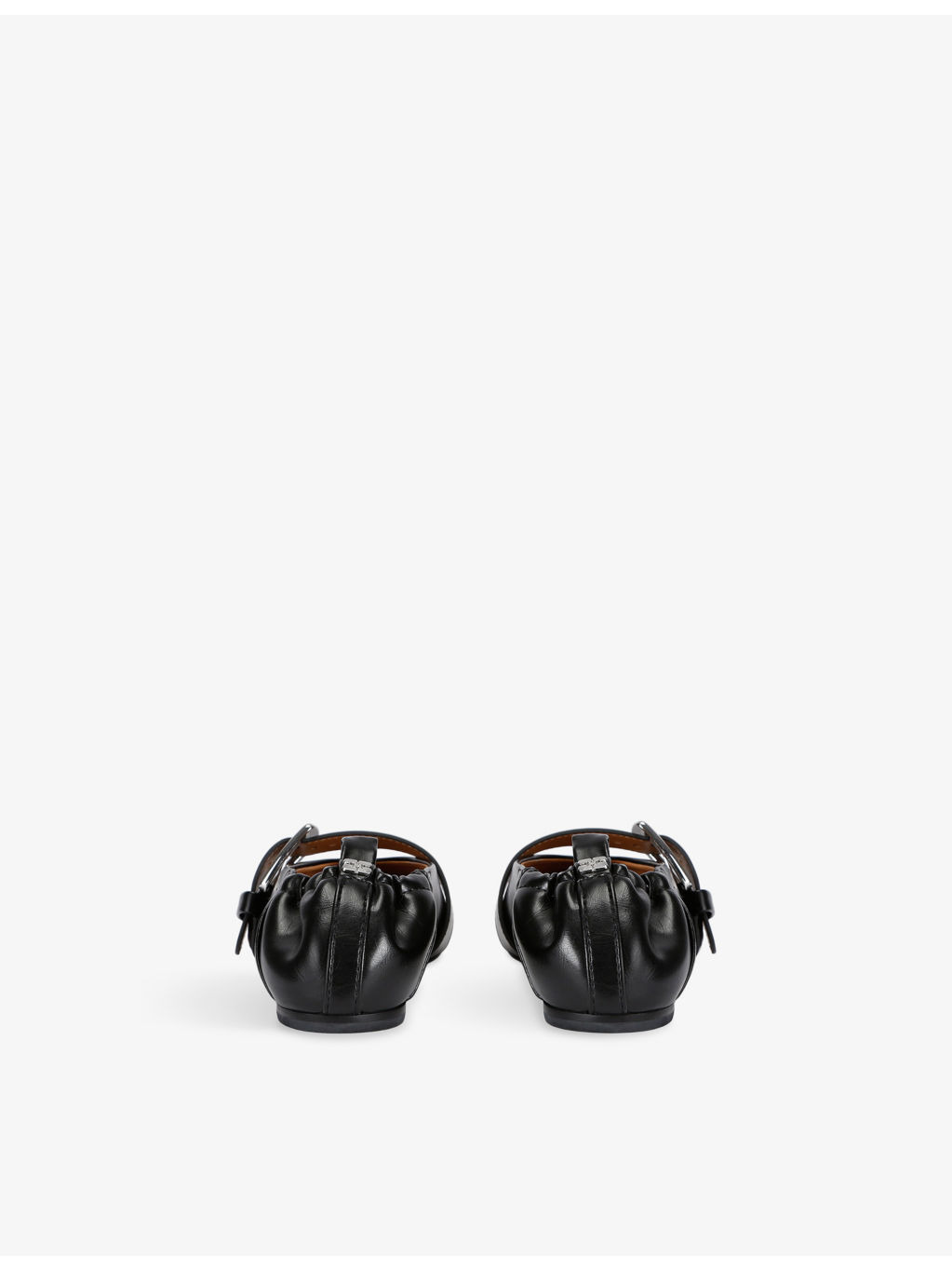 Butterfly Faux-Leather Mary Jane Flats - 4