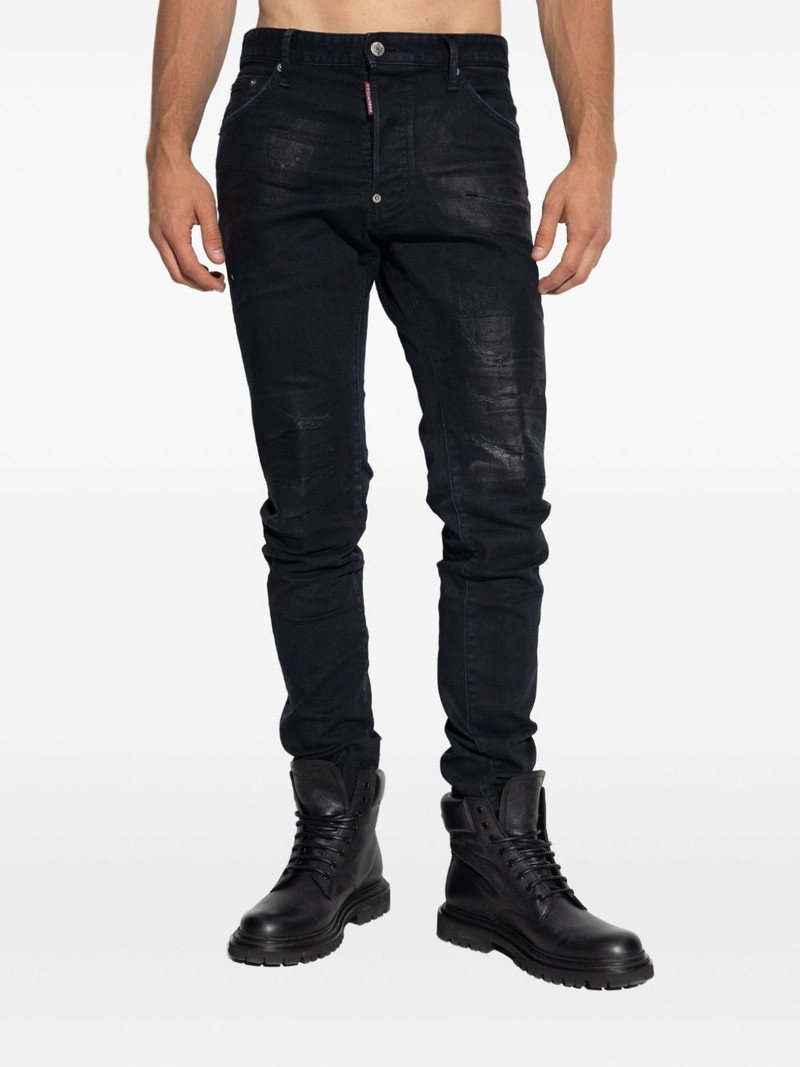 distressed-effect jeans 3