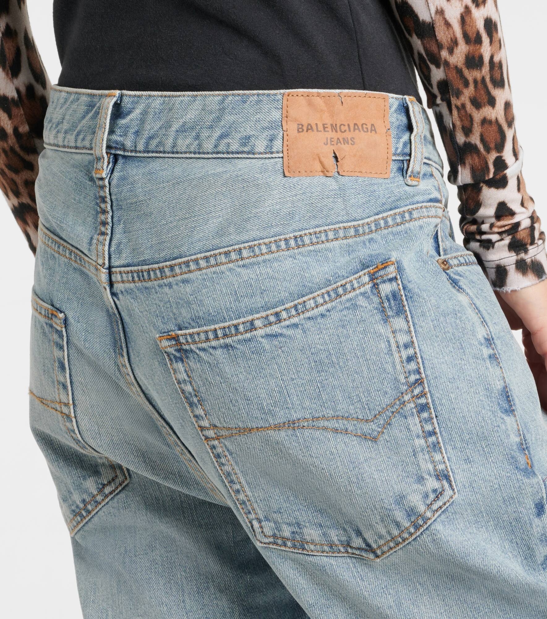 Mid-rise flared jeans - 5